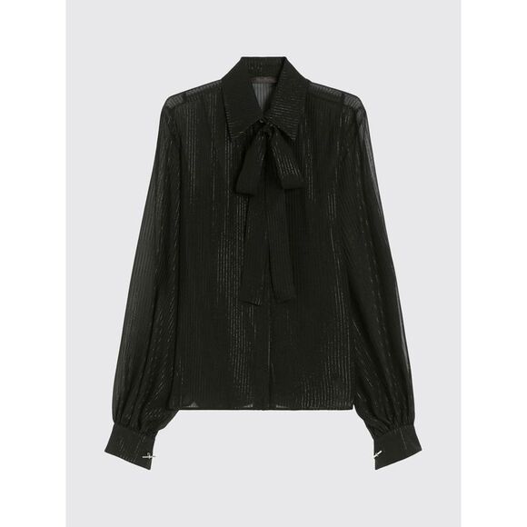 Max Mara Pianoforte Shirt Woman Black